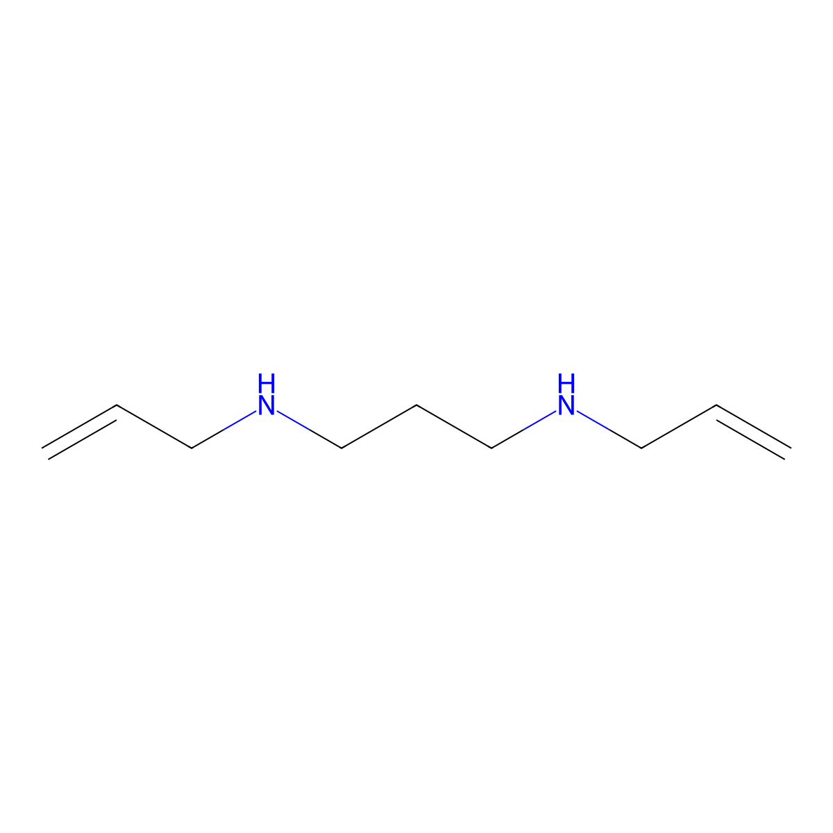 N,N'-Di-2-propenyl-1,3-propanediamine molecular structure, CAS 83132-59-6
