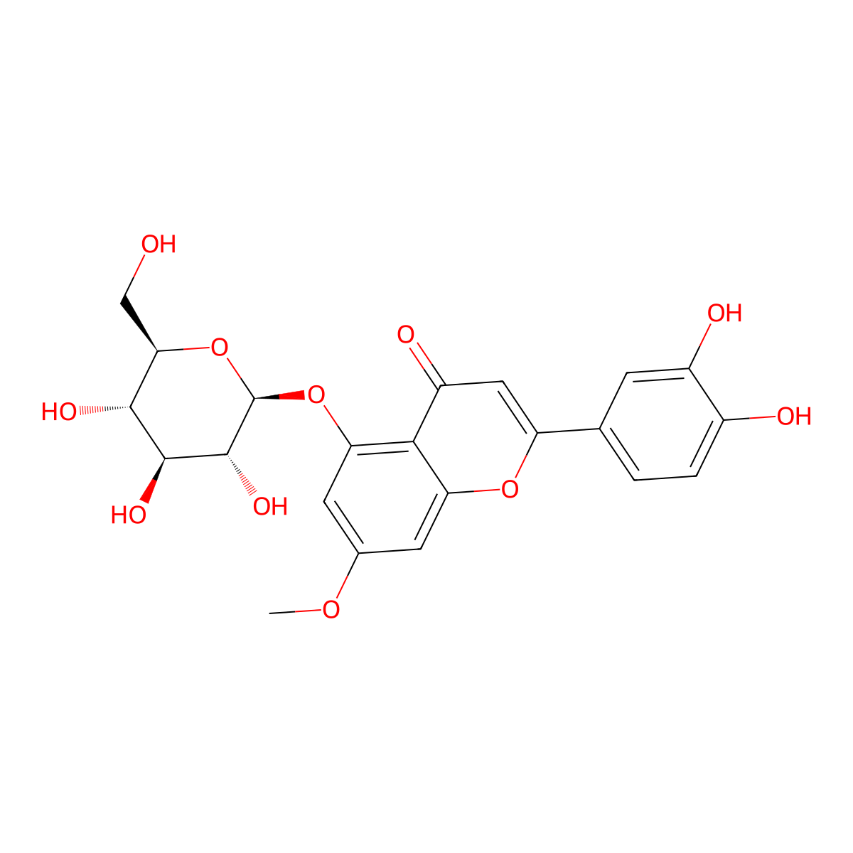 Yuanhuanin molecular structure, CAS 83133-14-6