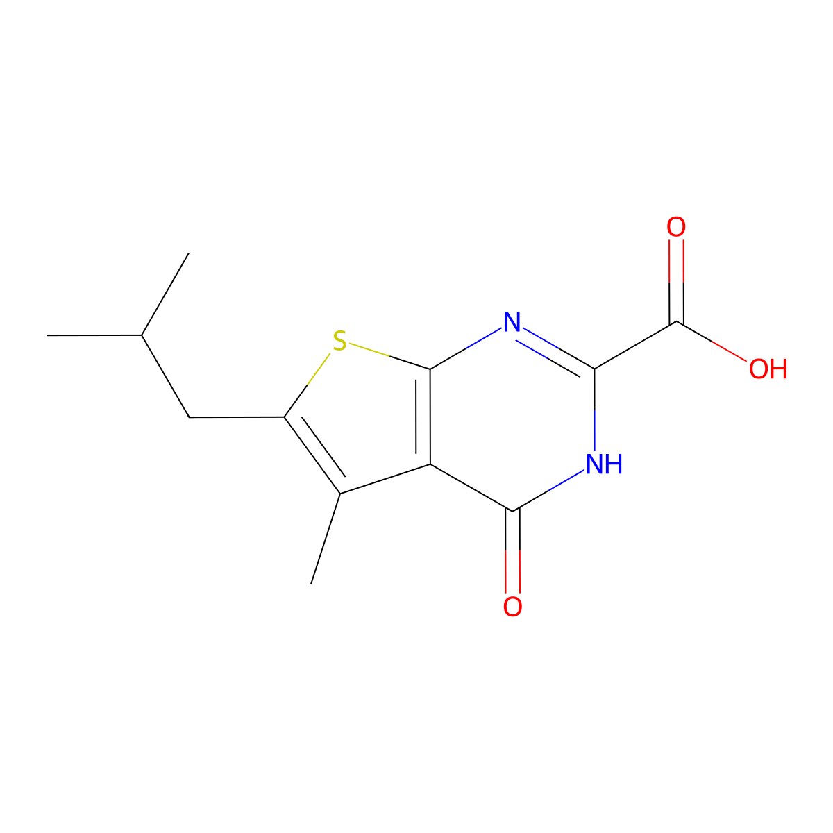 Tiprinast molecular structure, CAS 83153-39-3