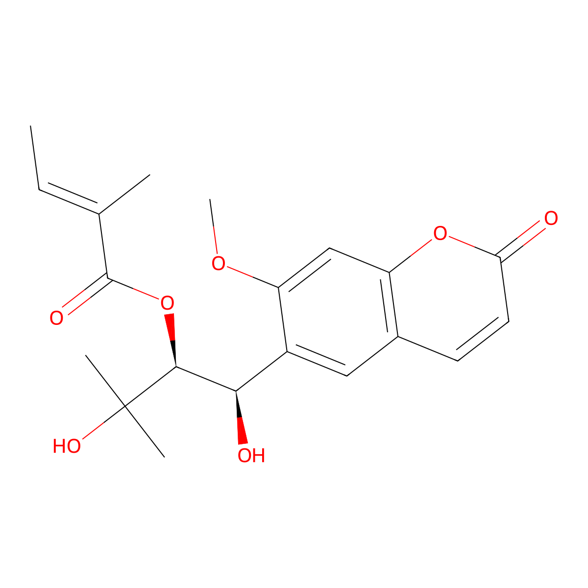 angelol B molecular structure, CAS 83156-04-1