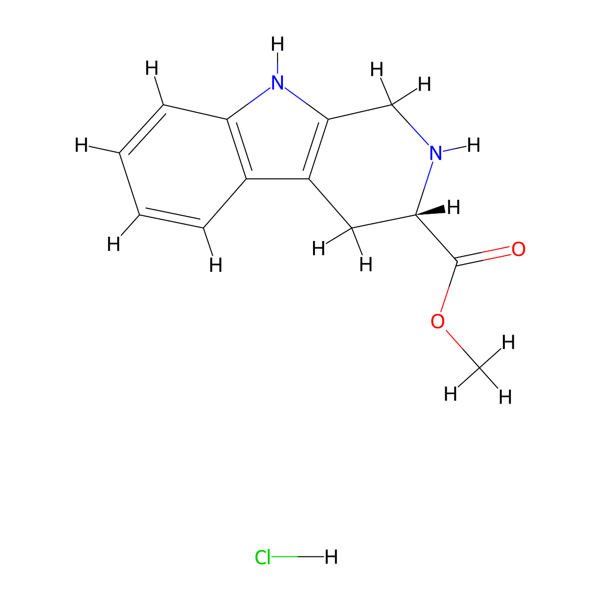 H-Tpi-ome hcl molecular structure, CAS 83159-19-7