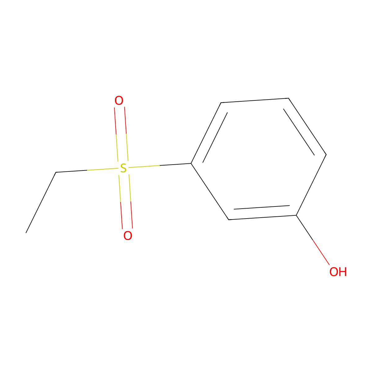 3-(Ethylsulfonyl)phenol molecular structure, CAS 83164-91-4