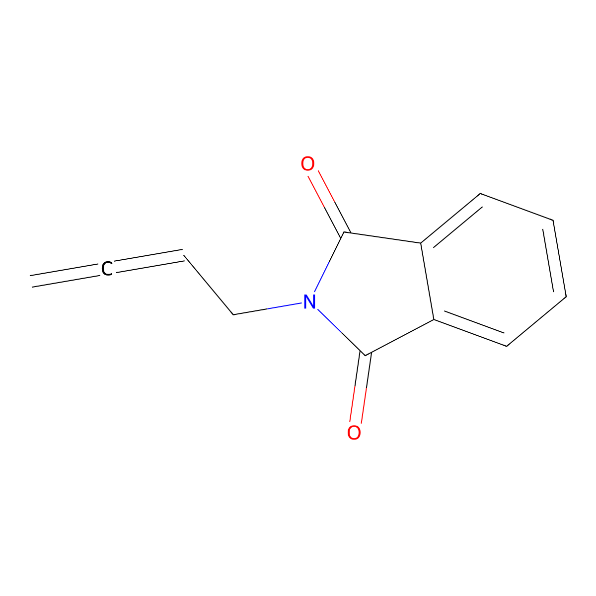 2-(Buta-2,3-dien-1-YL)isoindoline-1,3-dione molecular structure, CAS 83179-86-6