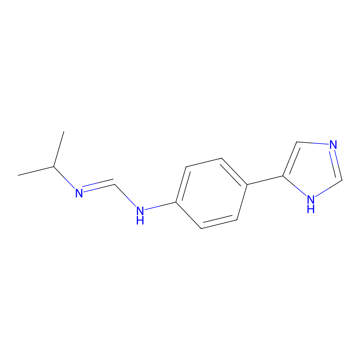 Mifentidine molecular structure, CAS 83184-43-4