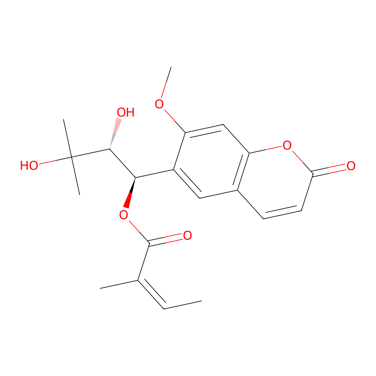 Angelol G molecular structure, CAS 83199-38-6