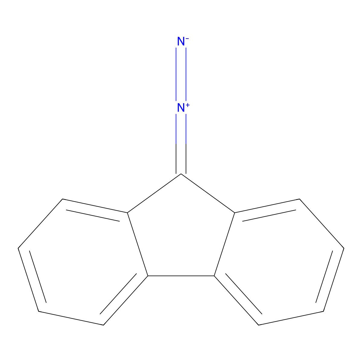 2-Diazofluorene molecular structure, CAS 832-80-4