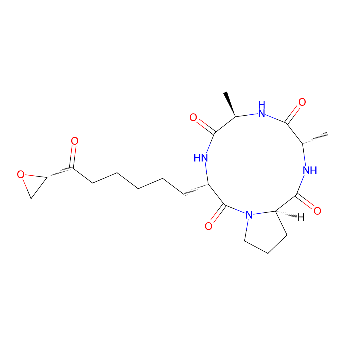 HC-toxin molecular structure, CAS 83209-65-8