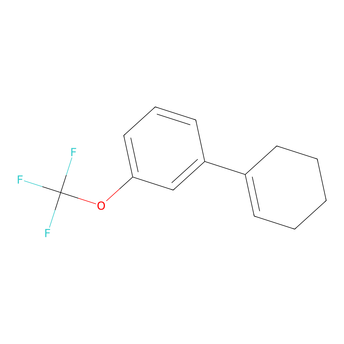 3'-(Trifluoromethoxy)-2,3,4,5-tetrahydro-1,1'-biphenyl molecular structure, CAS 832110-64-2