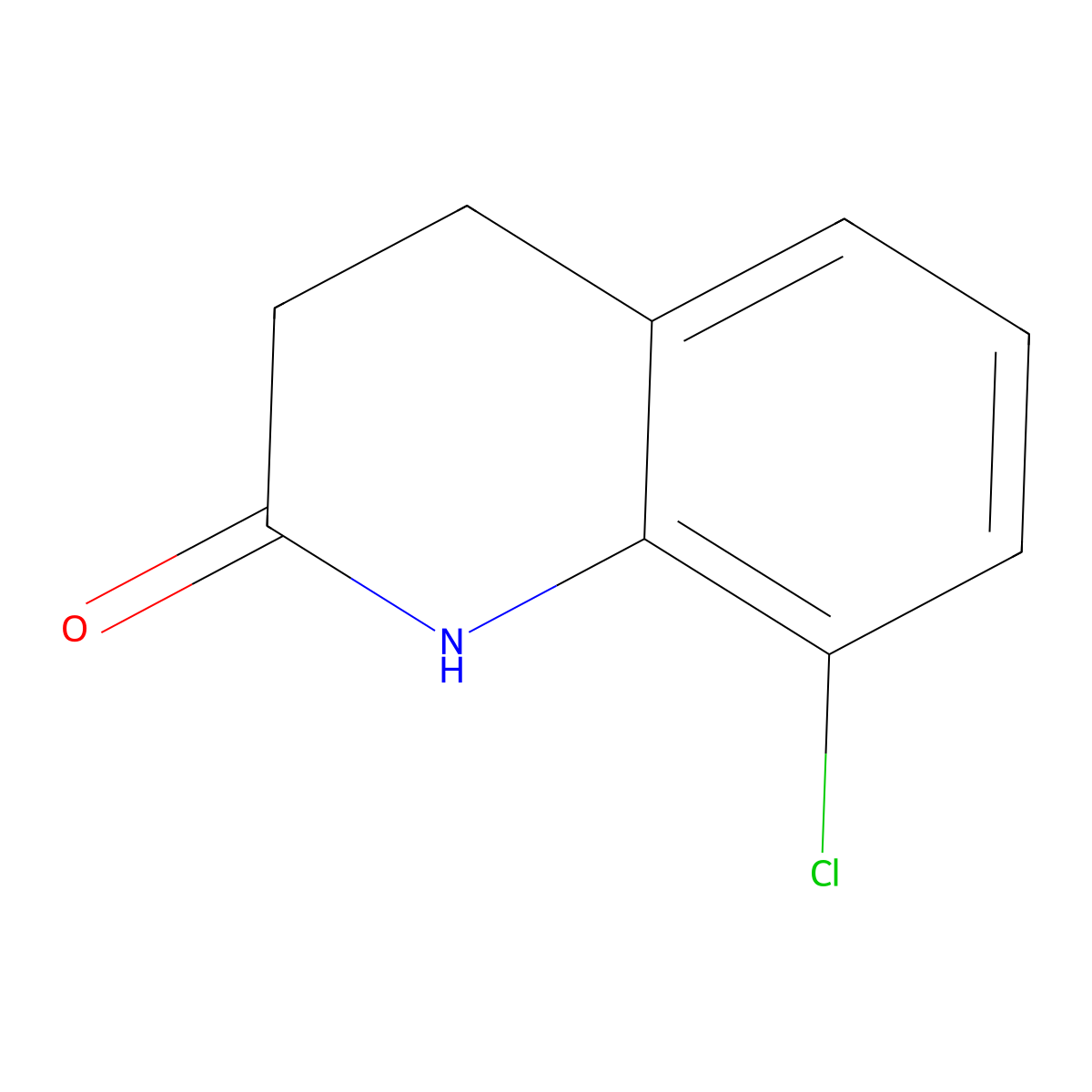 8-Chloro-3,4-dihydroquinolin-2(1H)-one molecular structure, CAS 83229-23-6