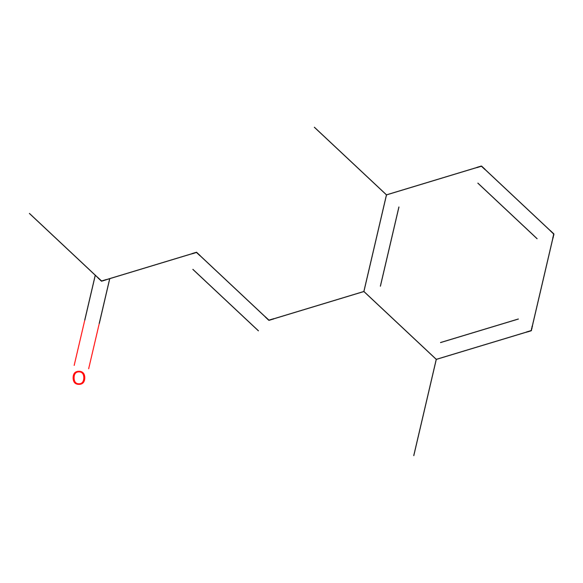 4-(2,6-Dimethylphenyl)but-3-en-2-one molecular structure, CAS 832712-88-6