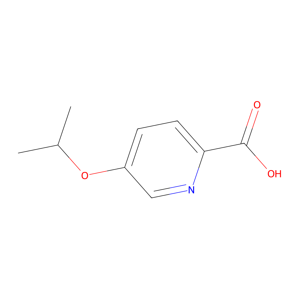 5-(Propan-2-yloxy)pyridine-2-carboxylic acid molecular structure, CAS 832714-60-0