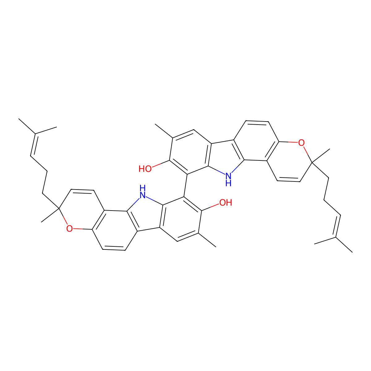 Bispyrafoline D molecular structure, CAS 832726-58-6