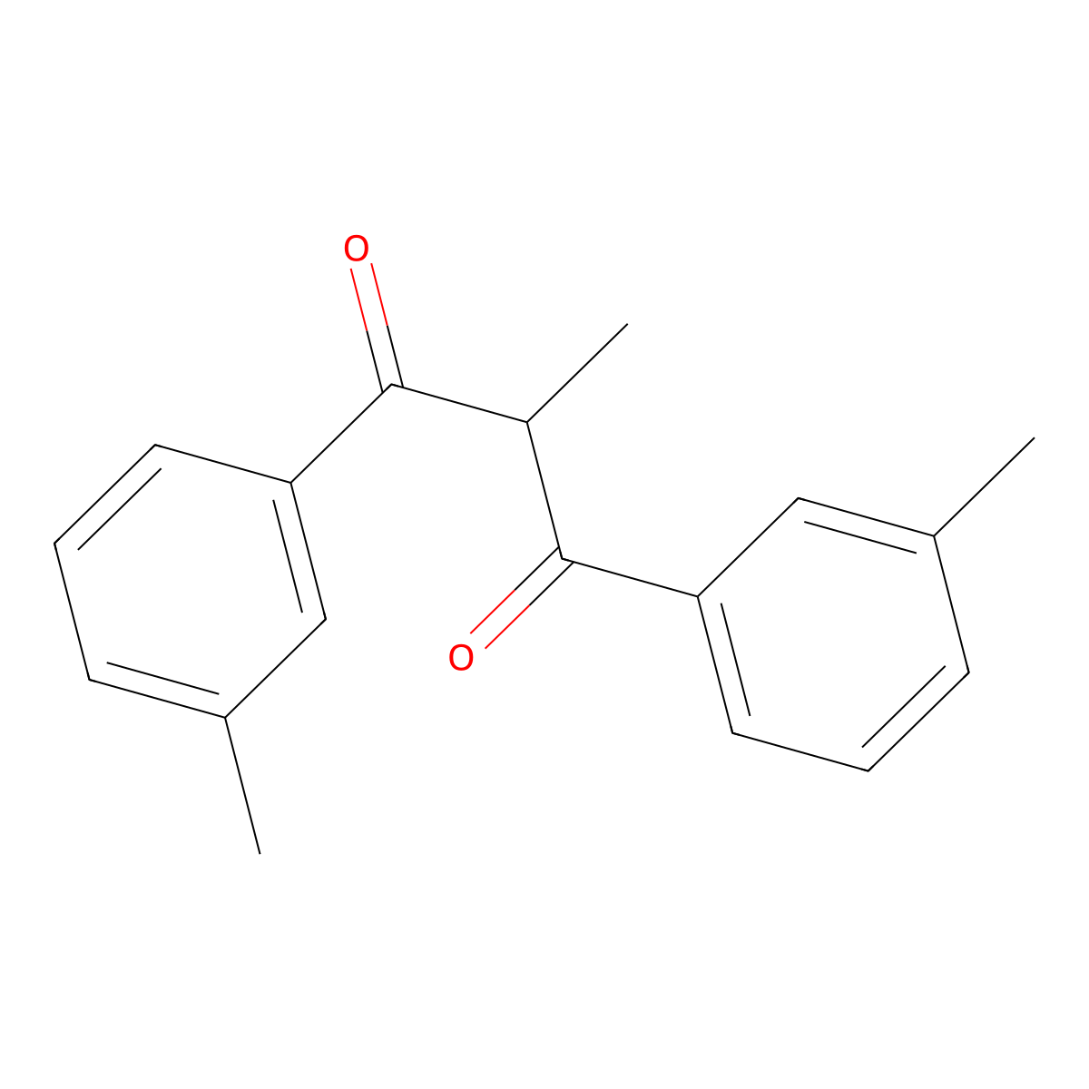 2-Methyl-1,3-bis(3-methylphenyl)propane-1,3-dione molecular structure, CAS 832739-52-3