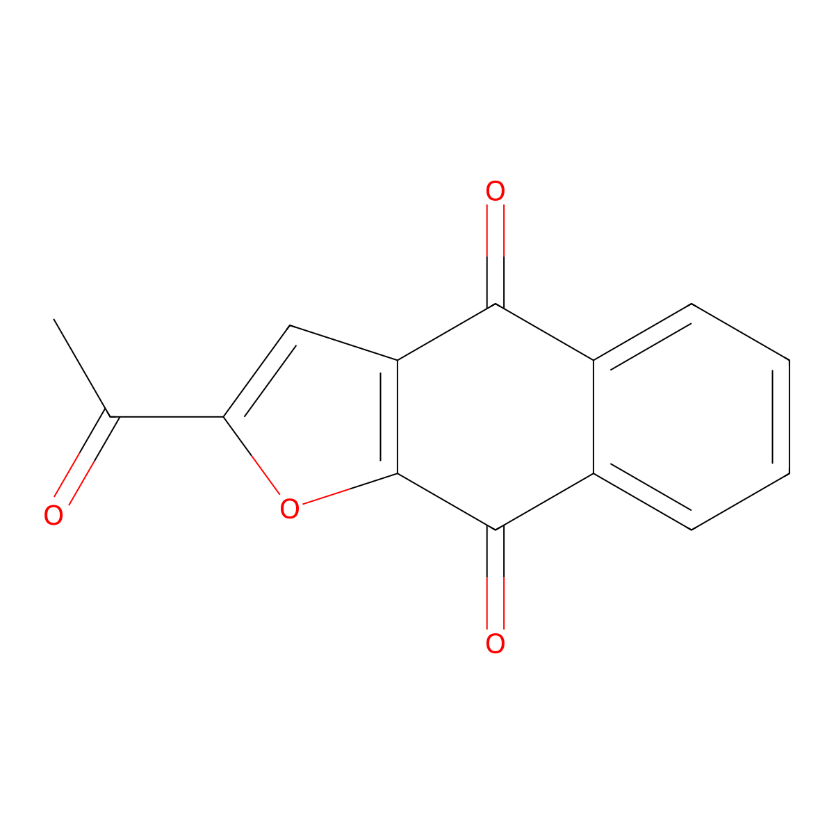 Napabucasin molecular structure, CAS 83280-65-3