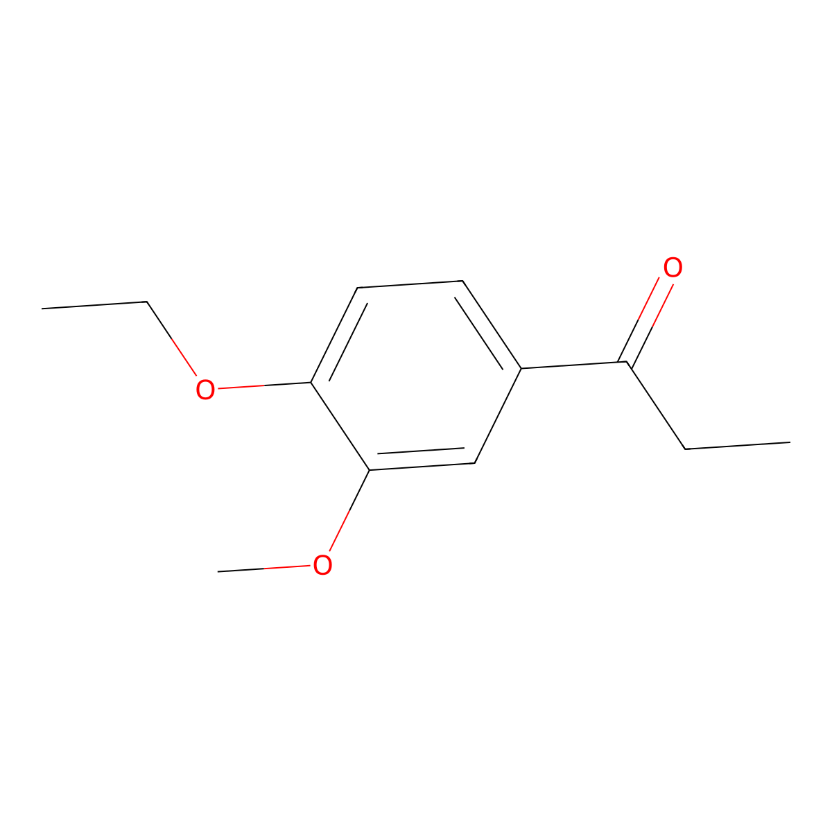1-(4-Ethoxy-3-methoxyphenyl)propan-1-one molecular structure, CAS 833-67-0
