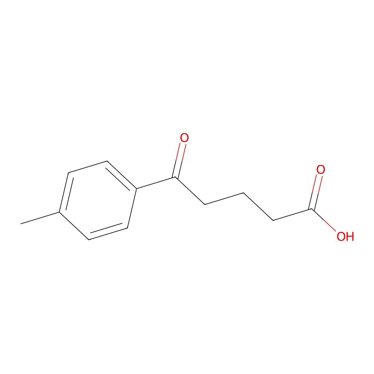 4-p-Toluoylbutyric acid molecular structure, CAS 833-85-2