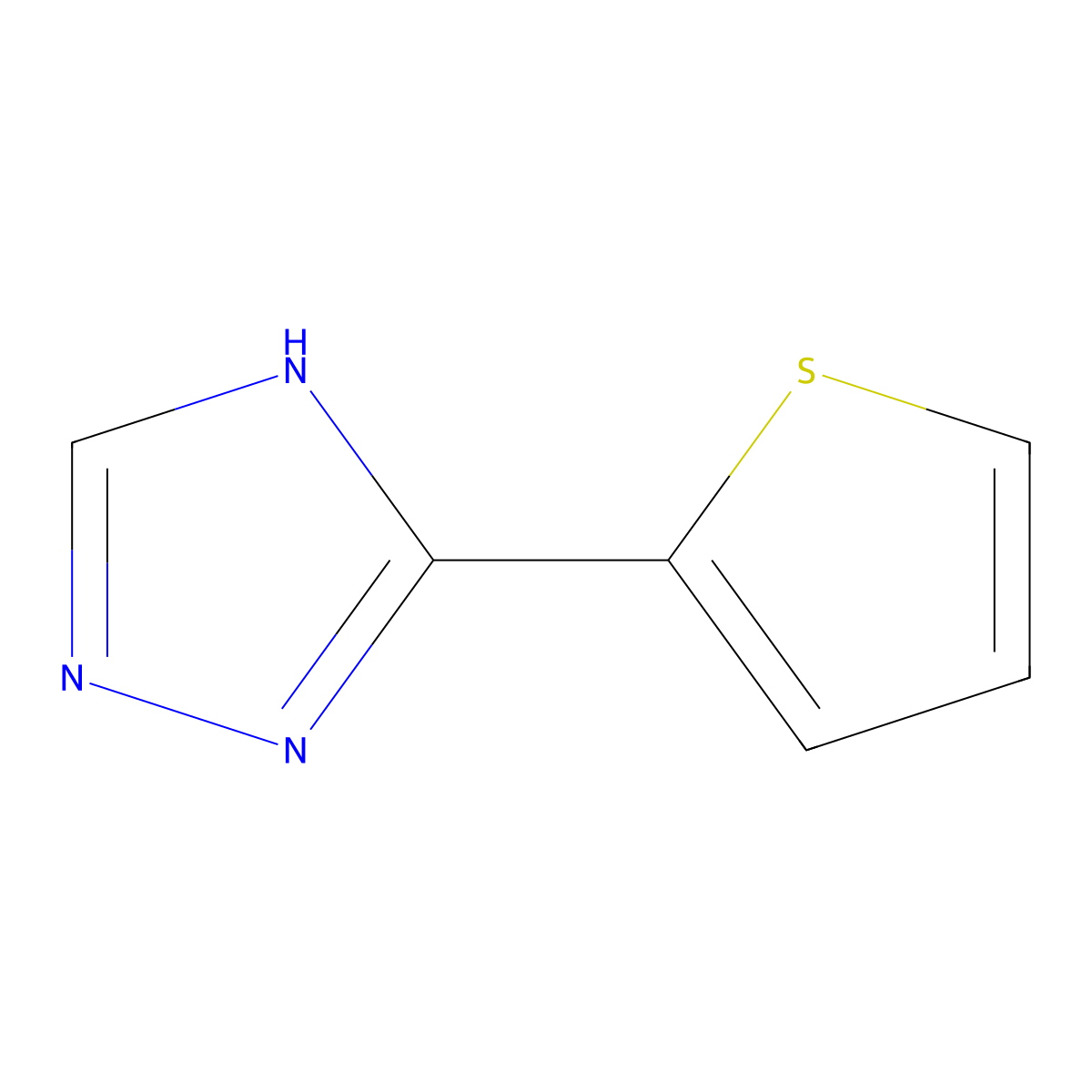 5-(Thiophen-2-yl)-1H-1,2,4-triazole molecular structure, CAS 83326-50-5