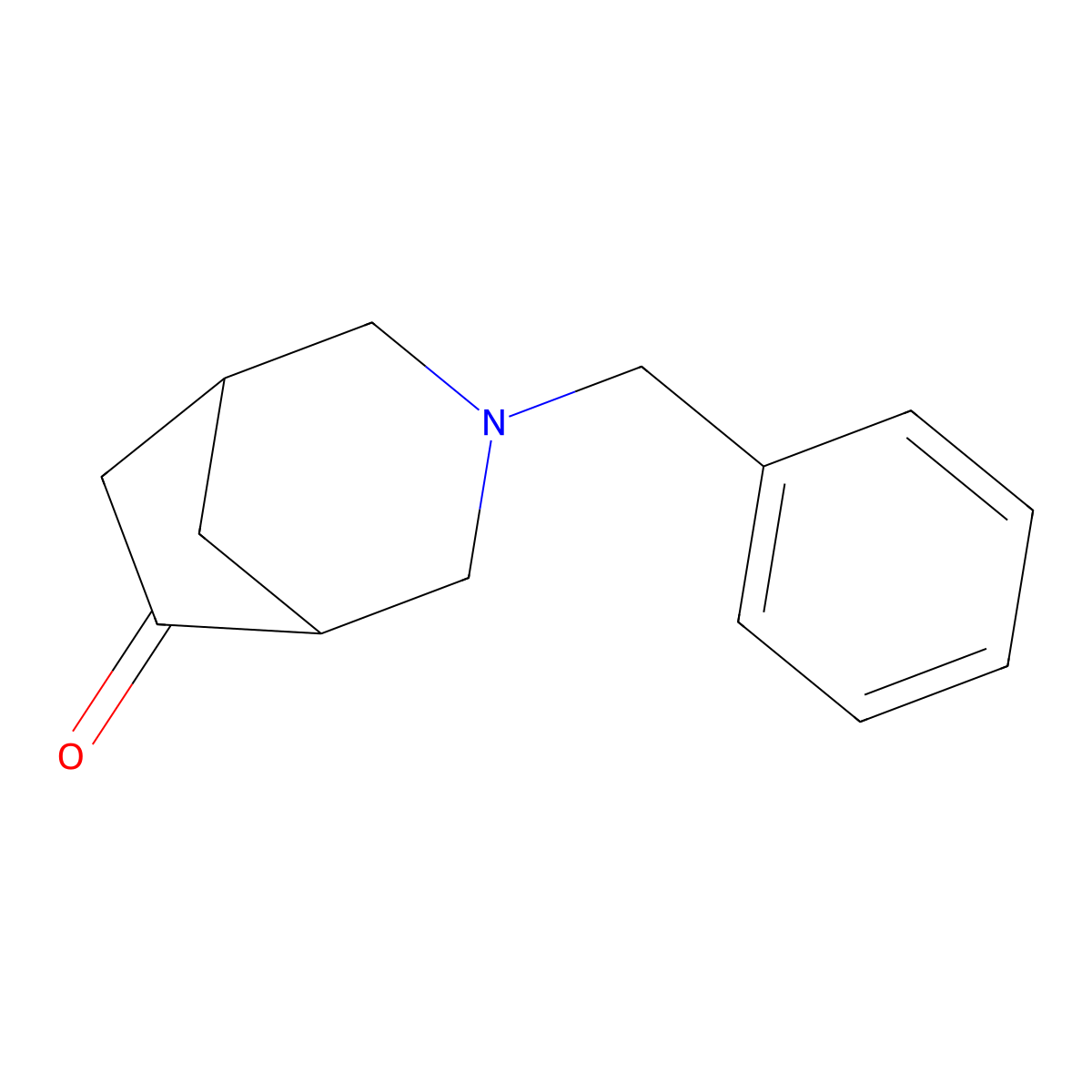 3-Benzyl-3-azabicyclo[3.2.1]octan-6-one molecular structure, CAS 833458-92-7