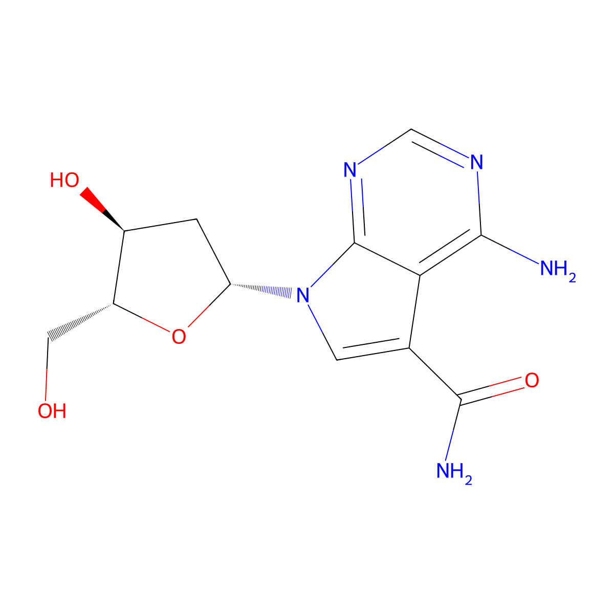 2'-Deoxysangivamycin molecular structure, CAS 83379-28-6