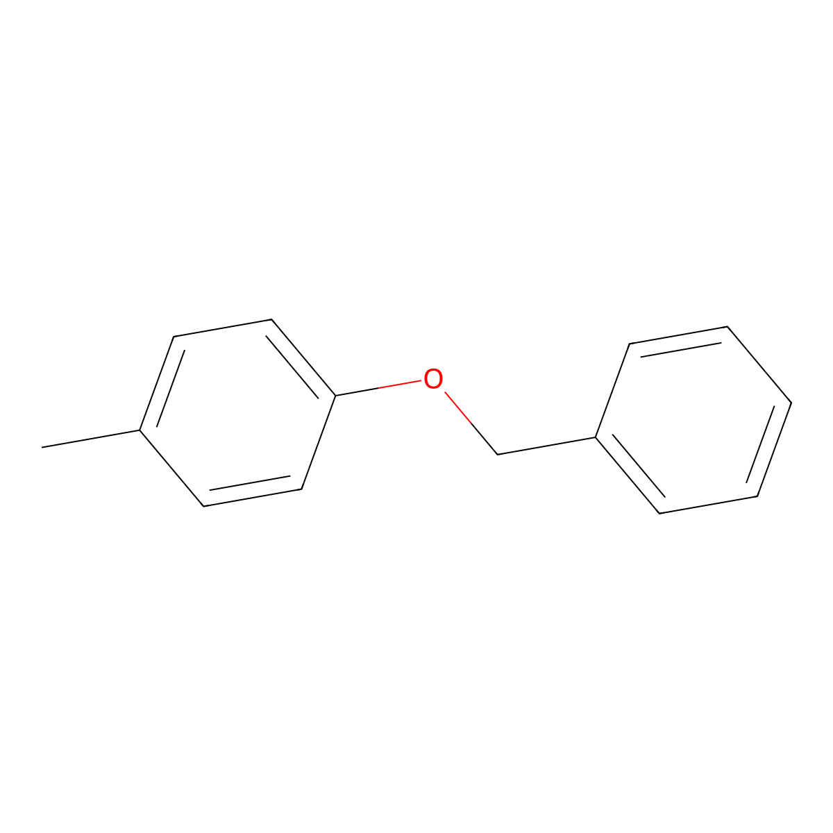 Benzyl p-tolyl ether molecular structure, CAS 834-25-3