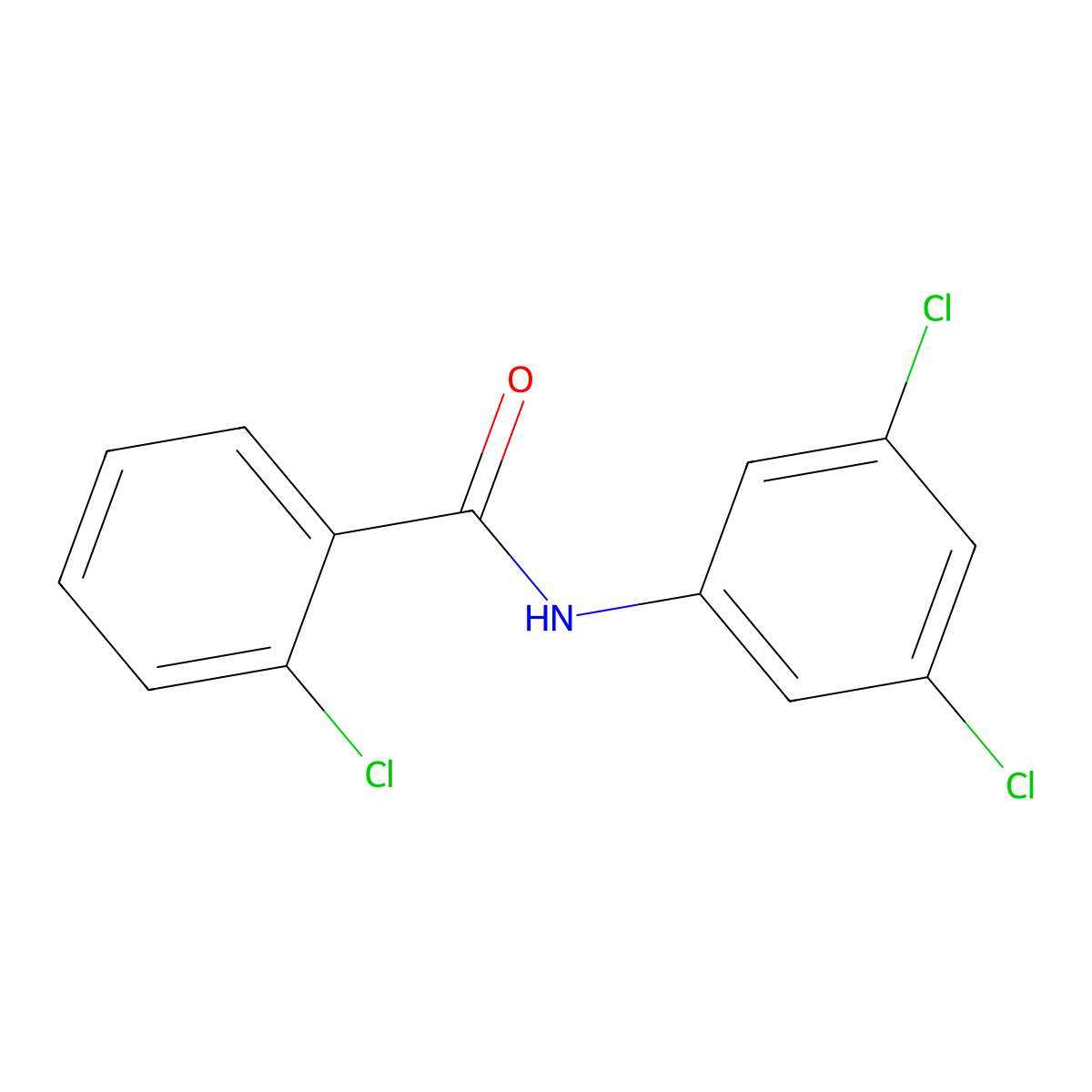 2,3',5'-Trichlorobenzanilide molecular structure, CAS 83426-50-0