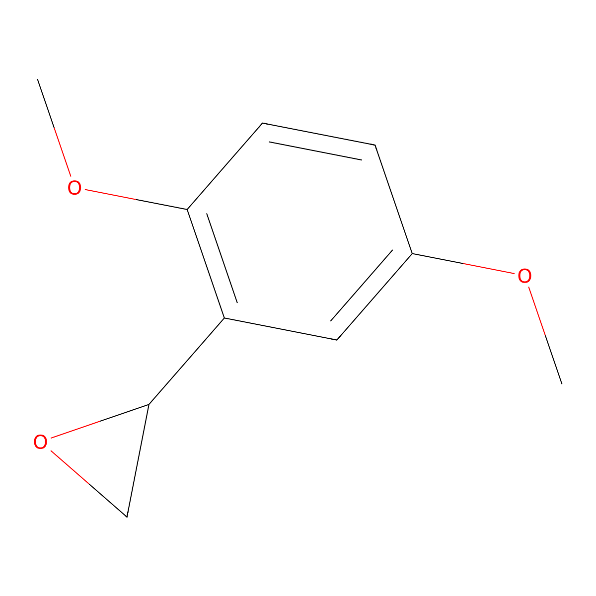 2-(2,5-Dimethoxyphenyl)oxirane molecular structure, CAS 83436-65-1