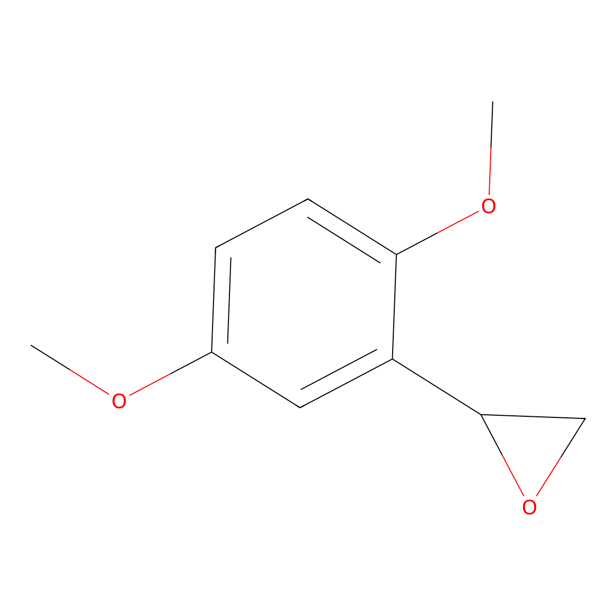 2-(2,5-Dimethoxyphenyl)oxirane molecular structure, CAS 83436-65-1