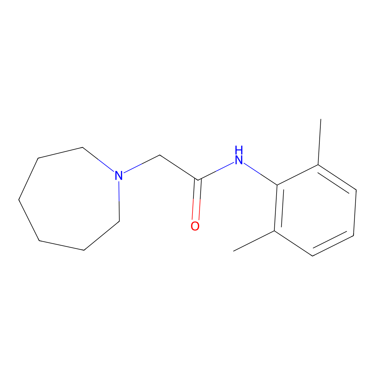Pincainide molecular structure, CAS 83471-41-4