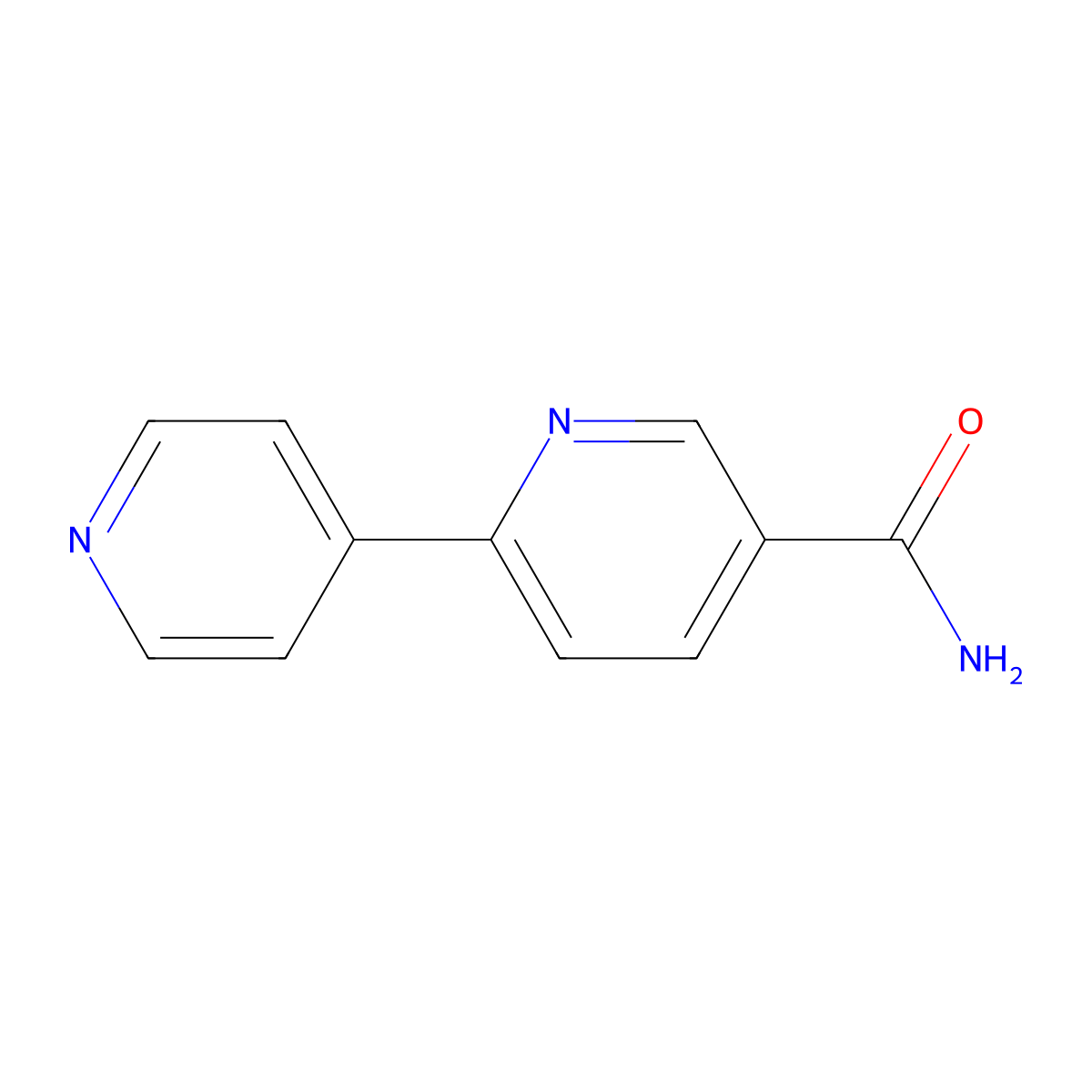 [2,4'-Bipyridine]-5-carboxamide molecular structure, CAS 834881-88-8