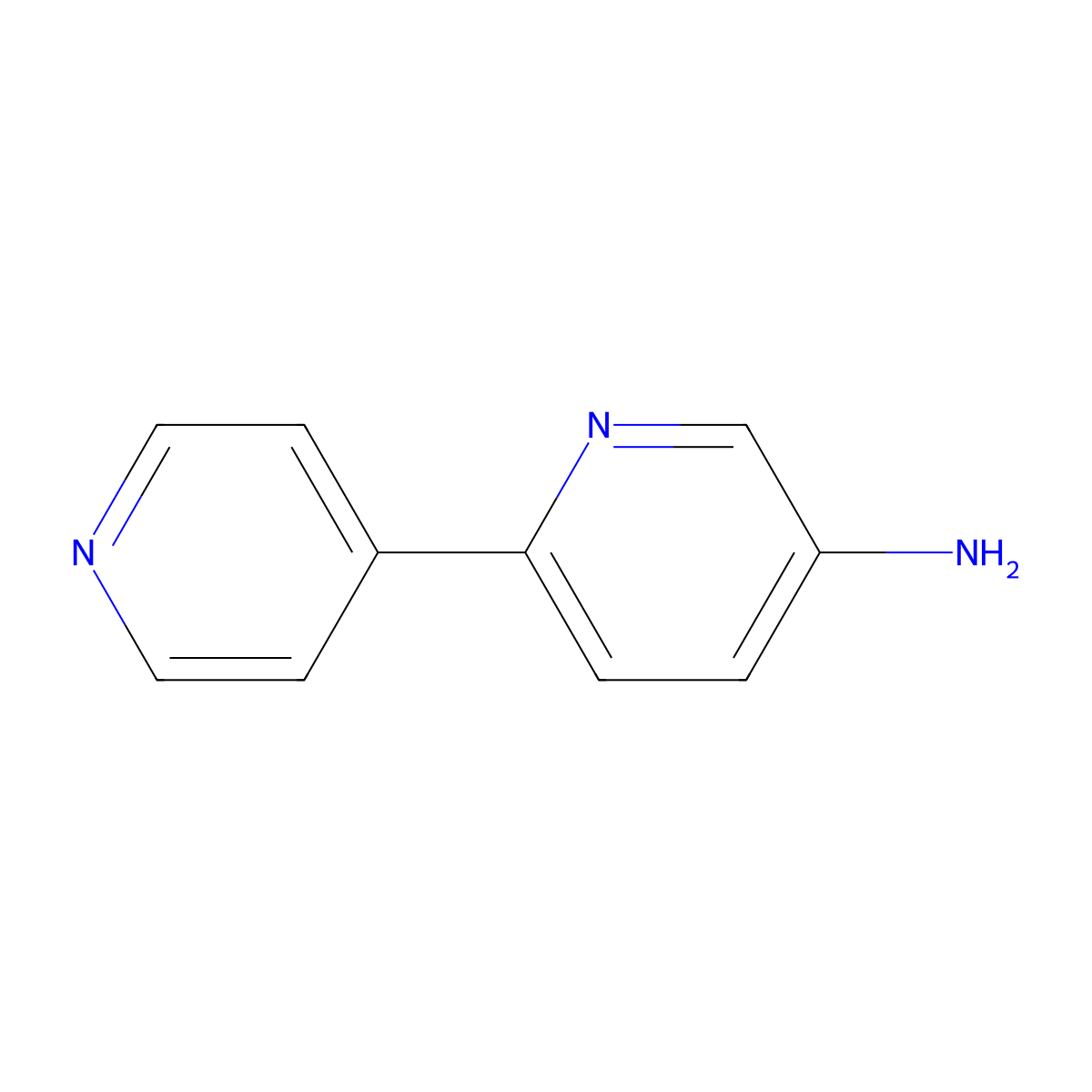 [2,4'-Bipyridin]-5-amine molecular structure, CAS 834881-89-9