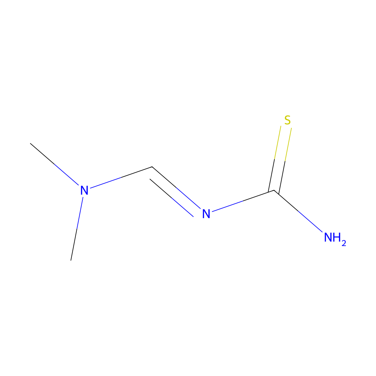 N-[(E)-(dimethylamino)methylidene]thiourea molecular structure, CAS 83490-20-4