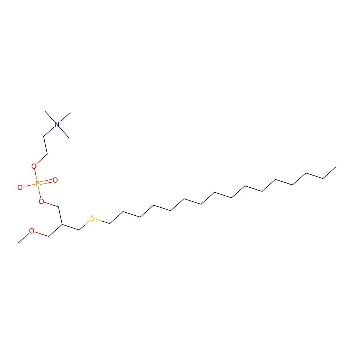 Ilmofosine molecular structure, CAS 83519-04-4