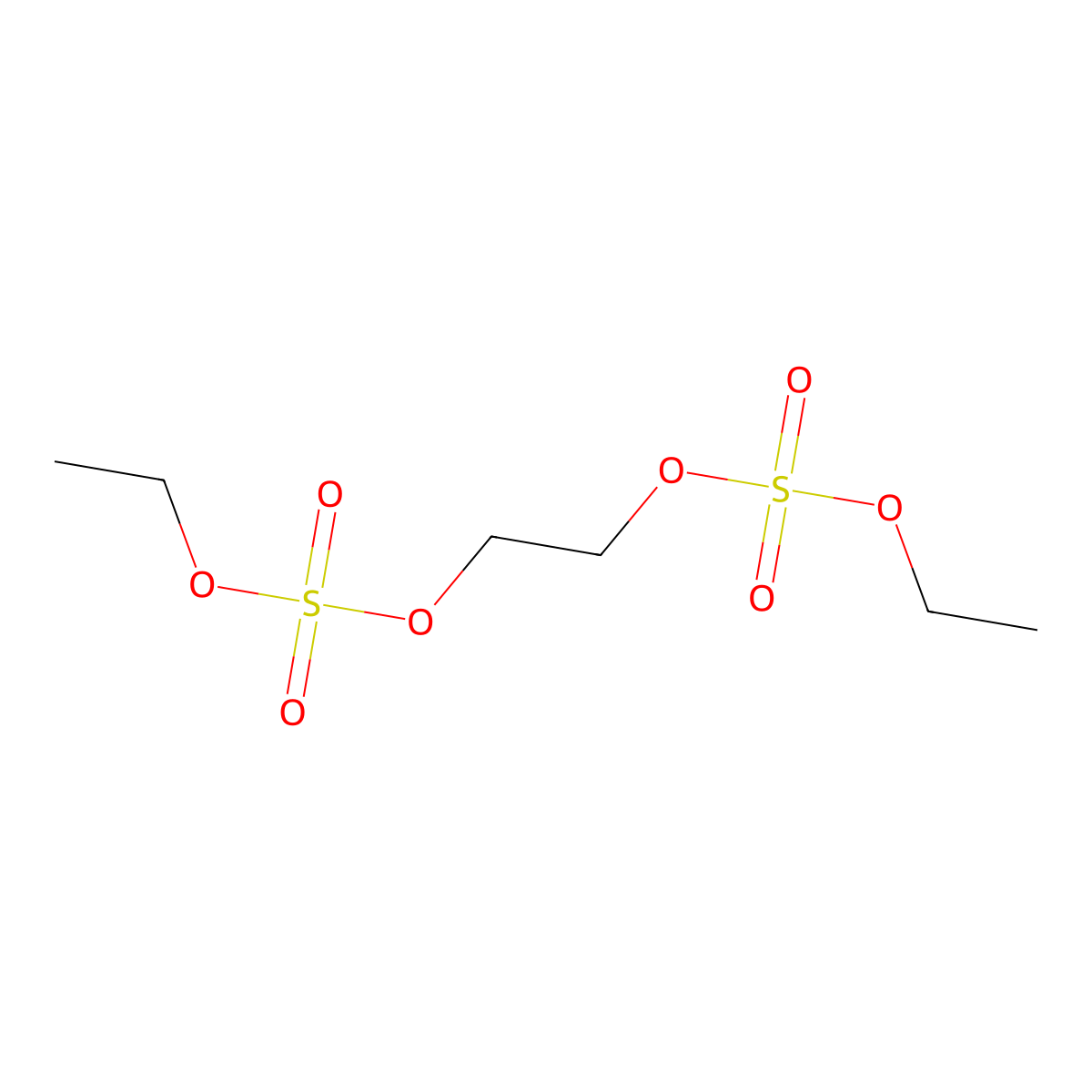 Ethyl ethylene sulfate molecular structure, CAS 83588-53-8