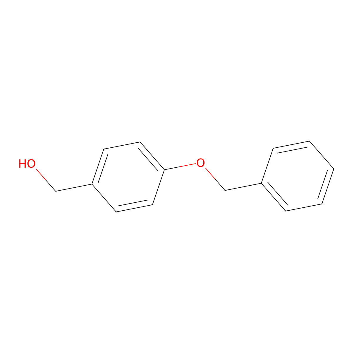 (4-(Benzyloxy)phenyl)methanol molecular structure, CAS 836-43-1