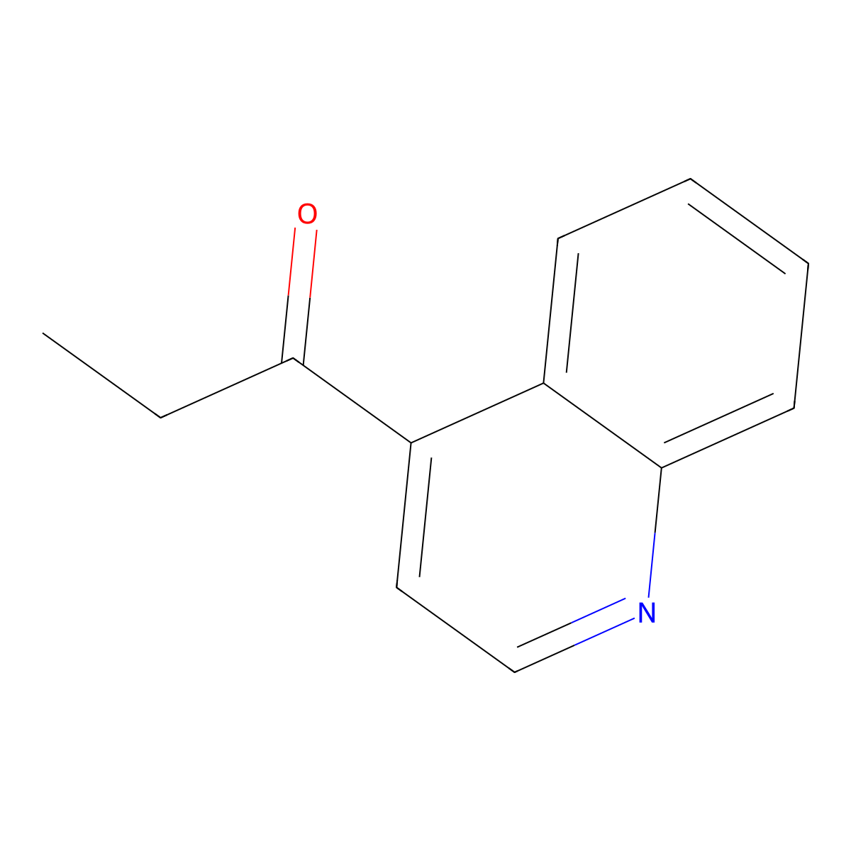 1-(Quinolin-4-yl)propan-1-one molecular structure, CAS 83629-96-3