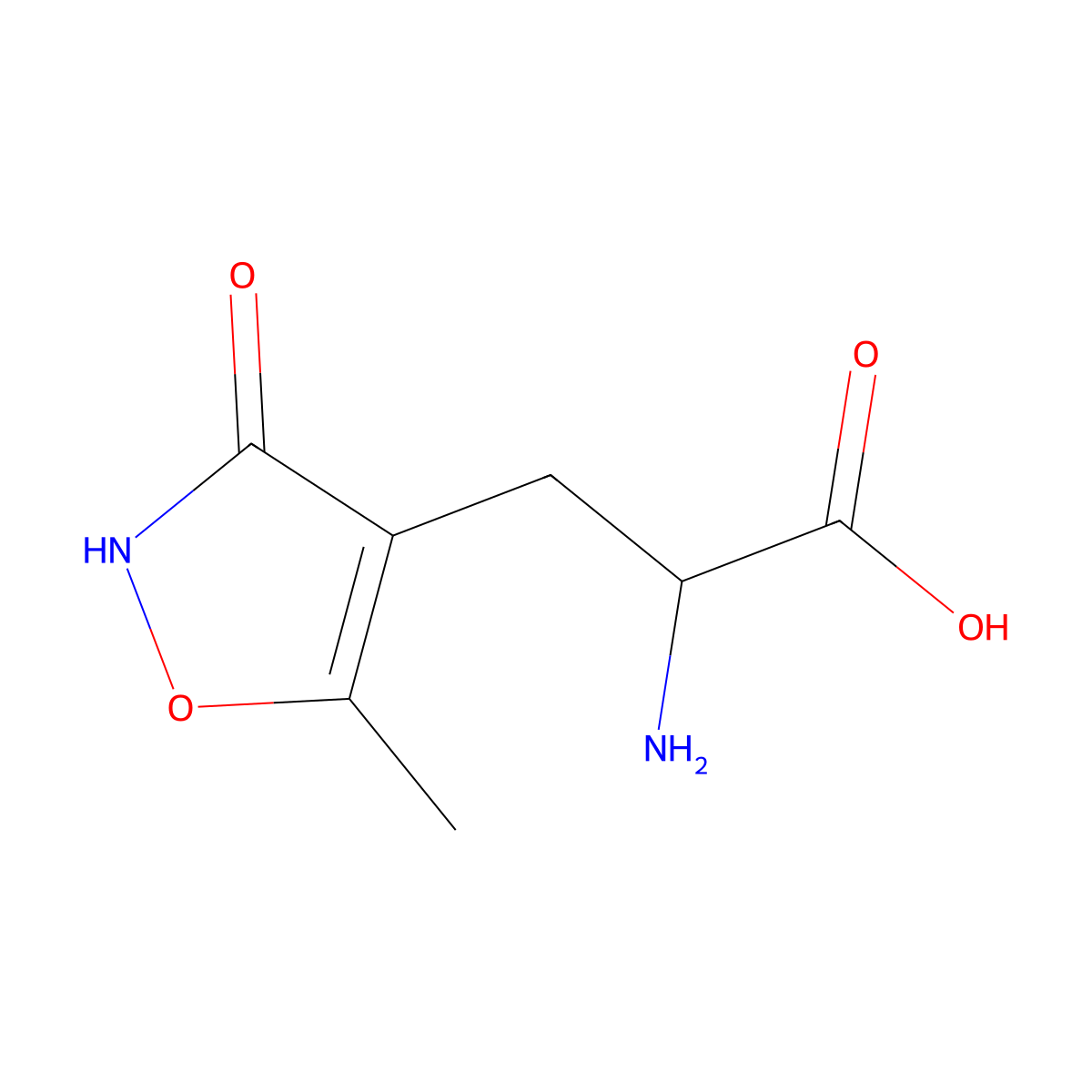 (S)-Ampa molecular structure, CAS 83643-88-3