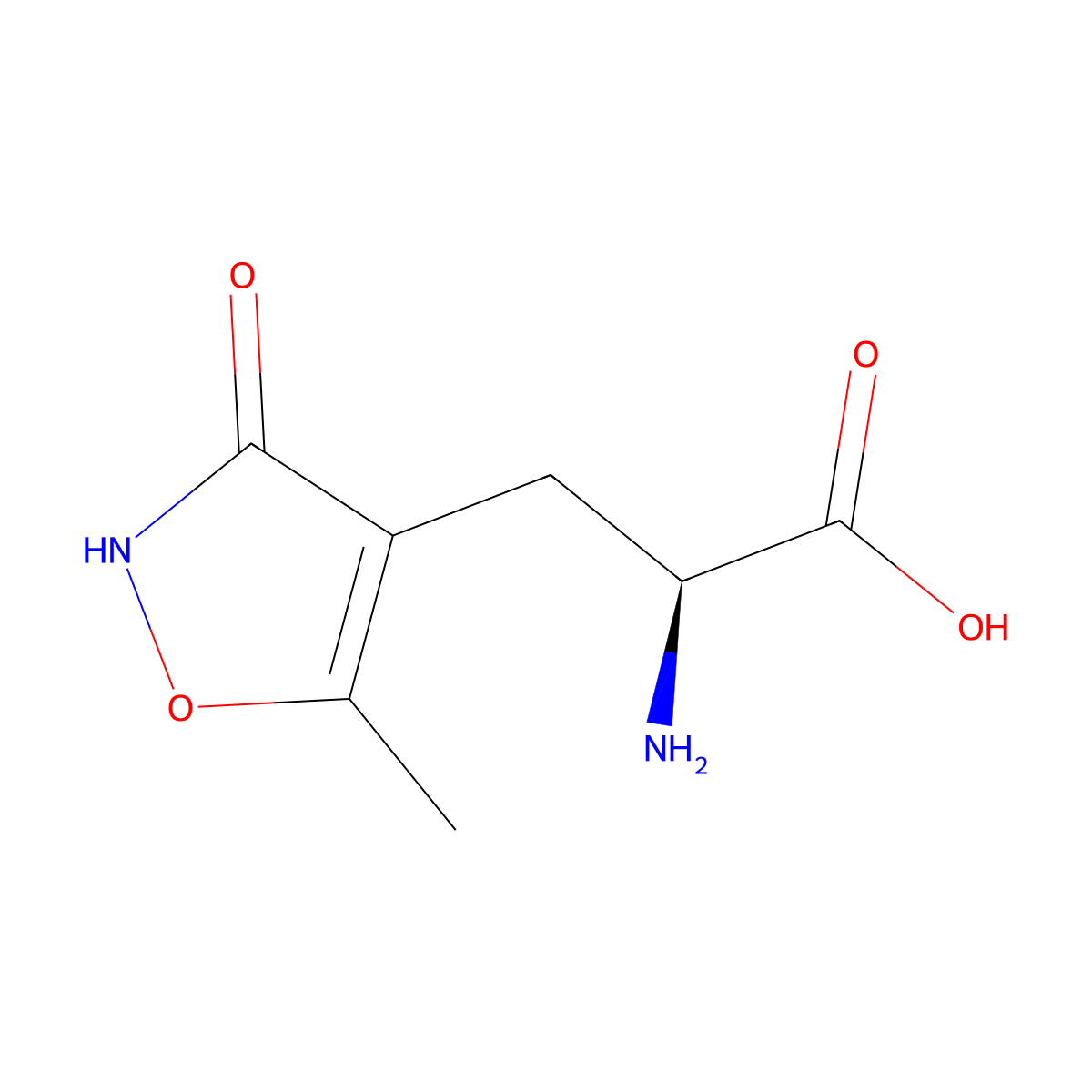 (S)-Ampa molecular structure, CAS 83643-88-3