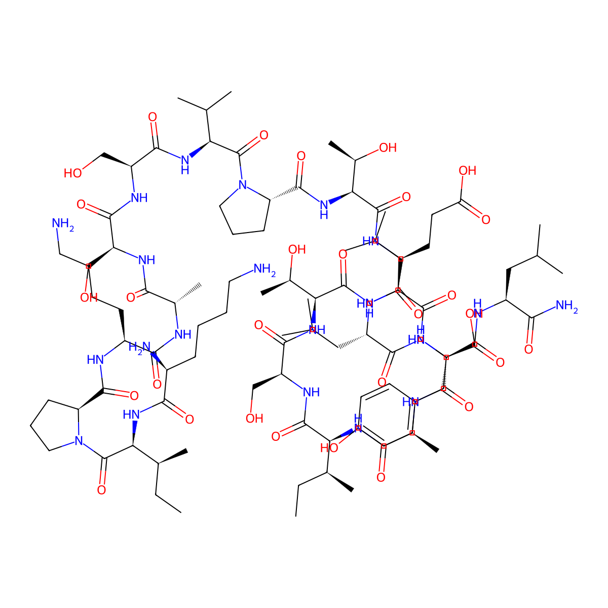 BMP2-derived peptide molecular structure, CAS 836606-84-9