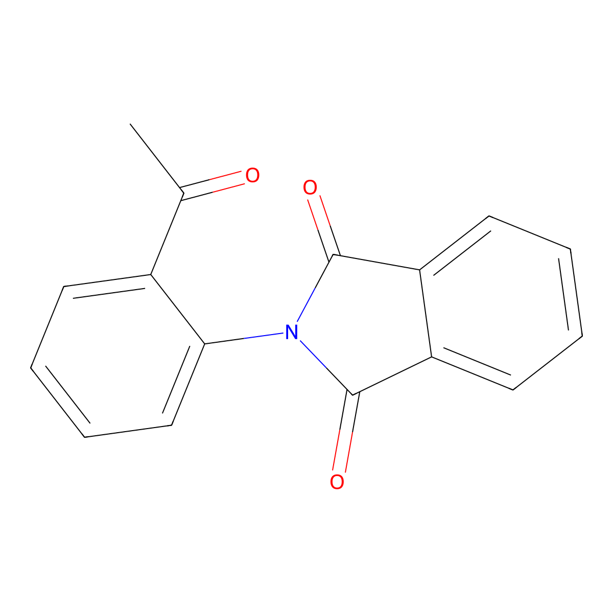 O-(N-phthalimido)acetophenone molecular structure, CAS 83665-31-0