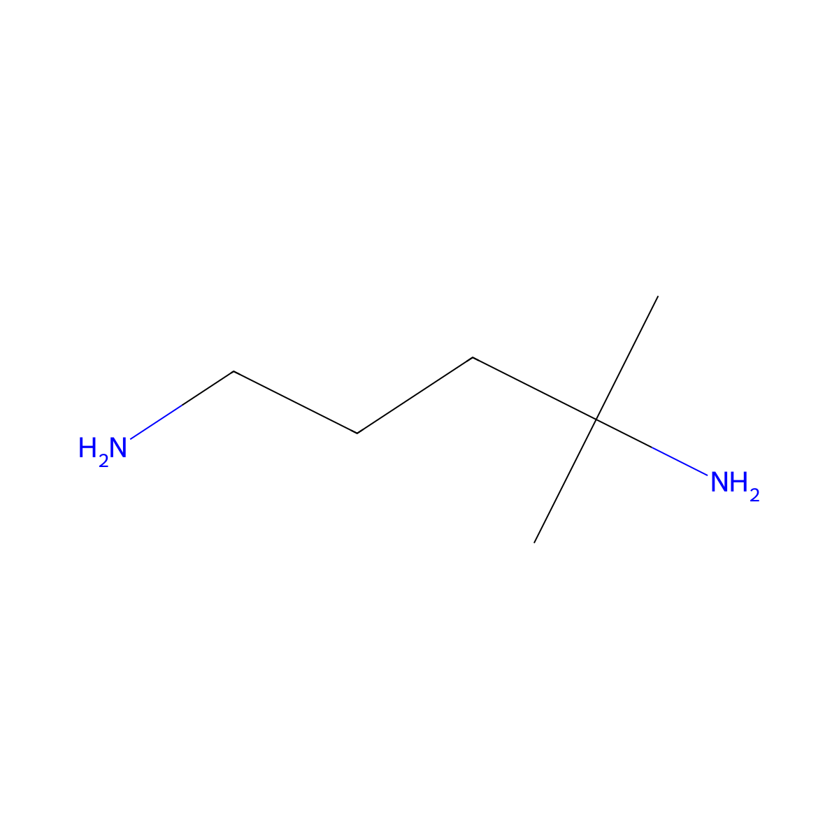4-Methylpentane-1,4-diamine molecular structure, CAS 83686-55-9