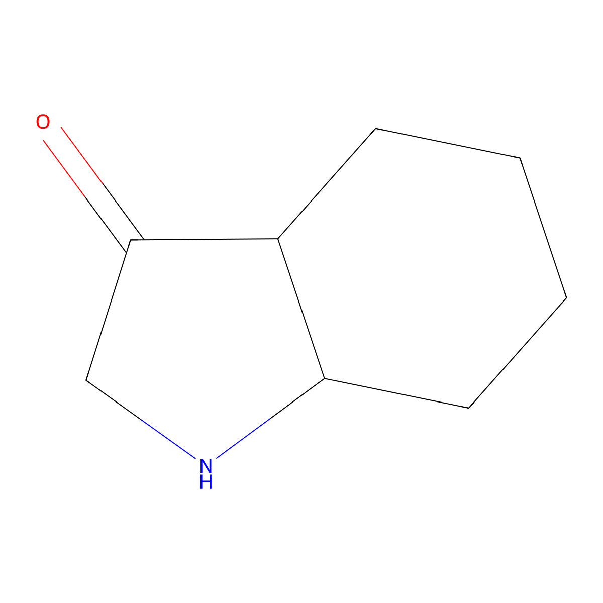octahydro-1H-indol-3-one molecular structure, CAS 83691-12-7