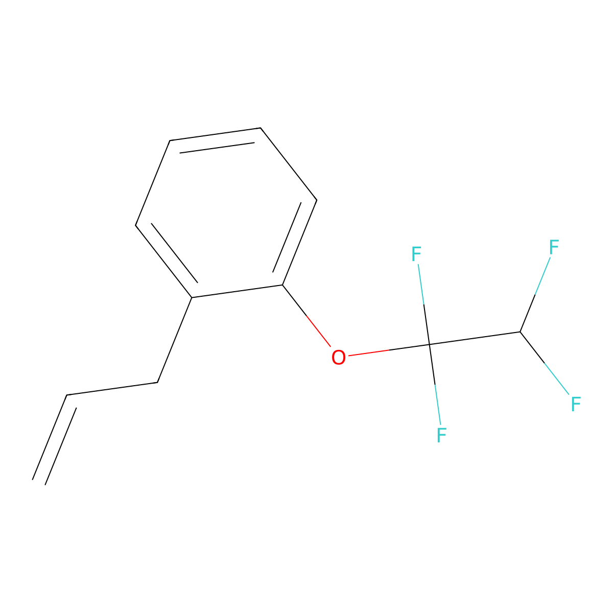 1-Allyl-2-(1,1,2,2-tetrafluoroethoxy)benzene molecular structure, CAS 83697-88-5