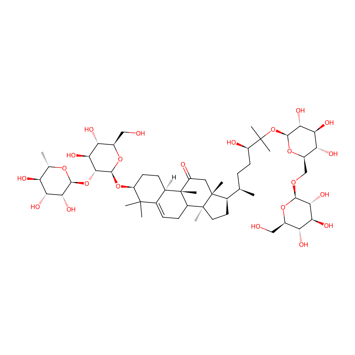 Bryonoside molecular structure, CAS 83725-21-7