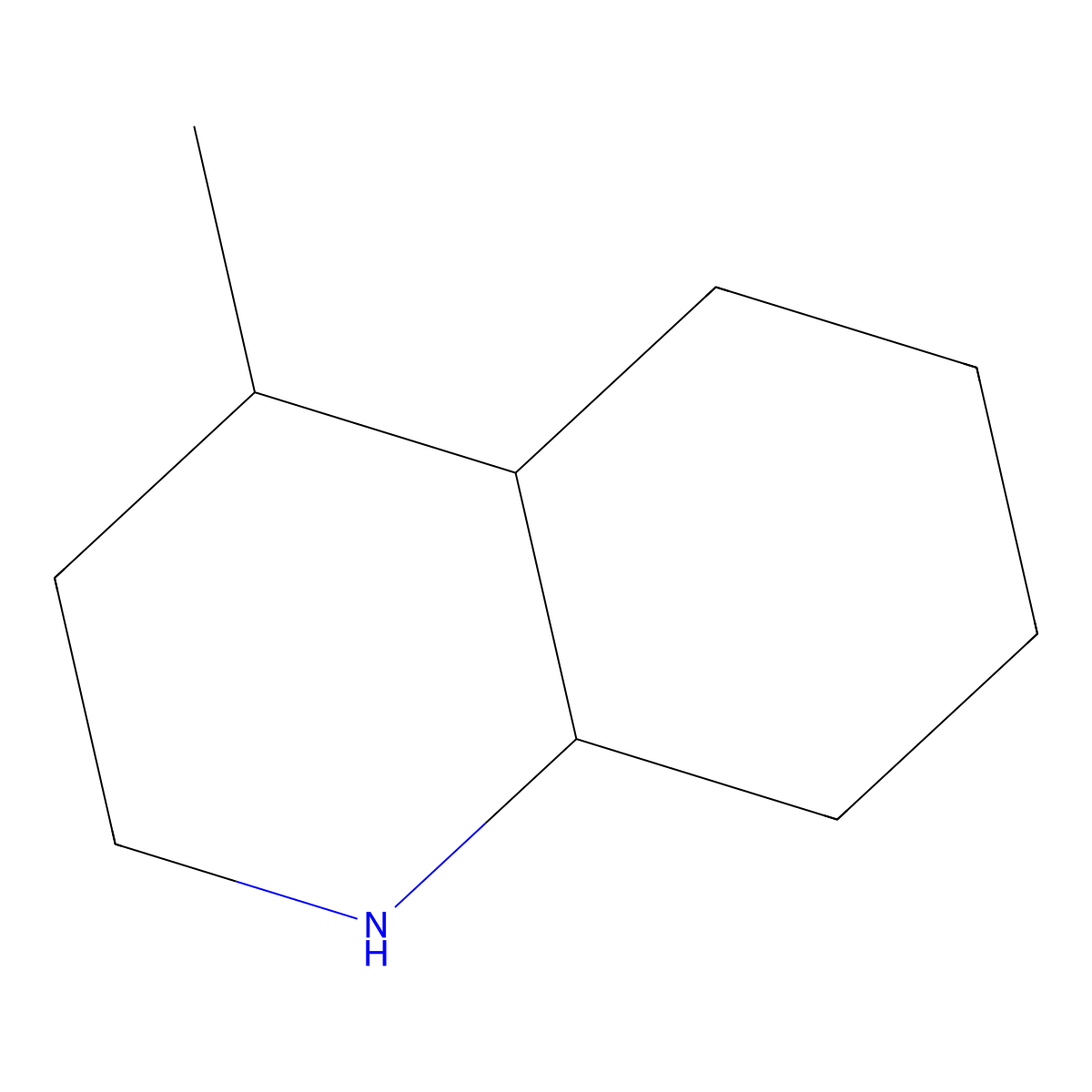 4-Methyl-decahydroquinoline molecular structure, CAS 837365-31-8