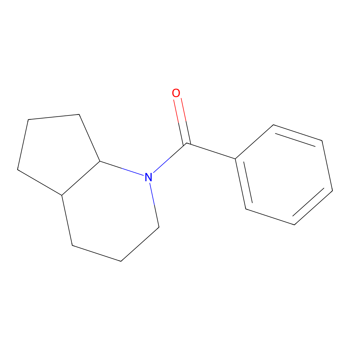 (2,3,4,4a,5,6,7,7a-Octahydro-1H-pyridyl) phenyl ketone molecular structure, CAS 83763-19-3