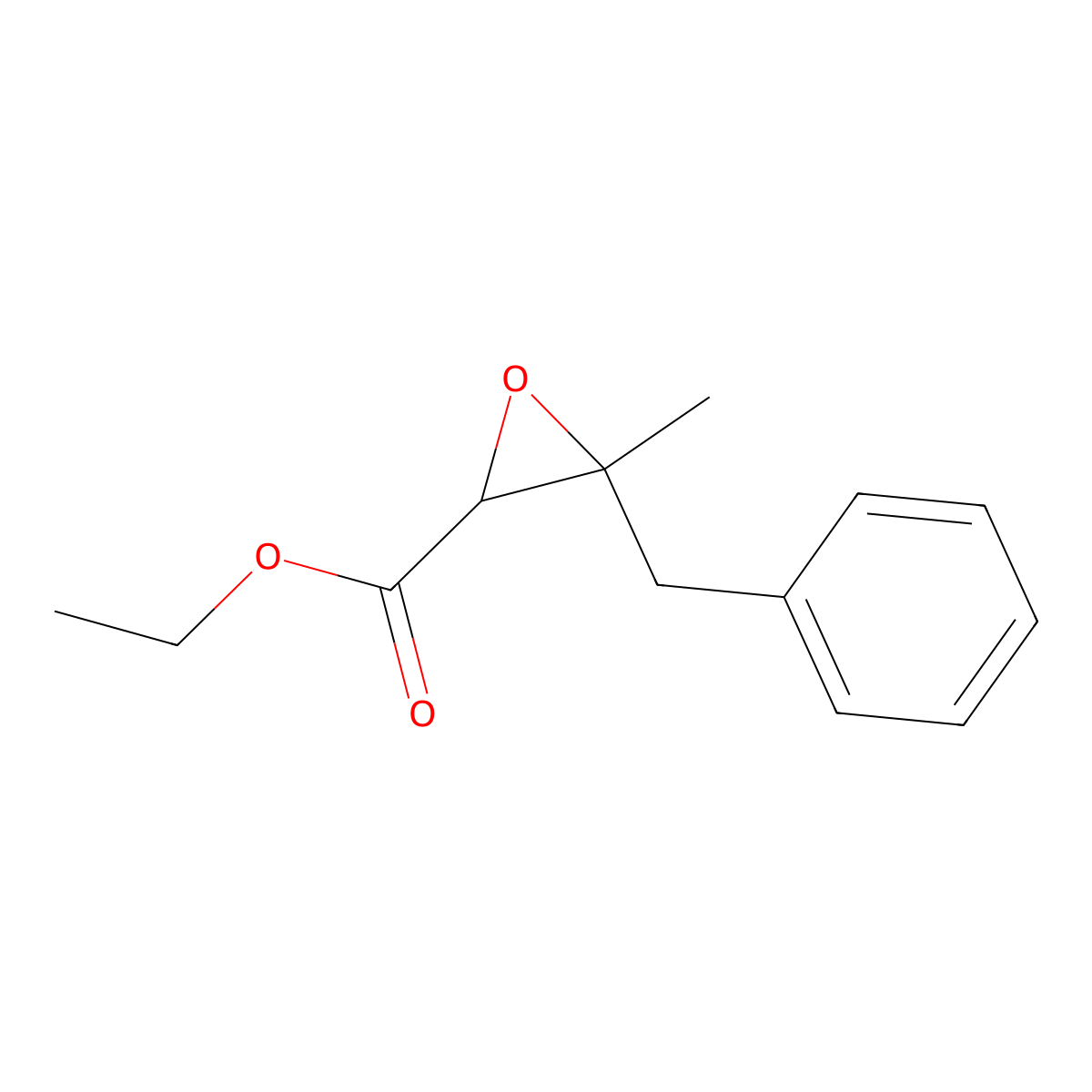 Ethyl 3-benzyl-3-methyloxirane-2-carboxylate molecular structure, CAS 83769-16-8