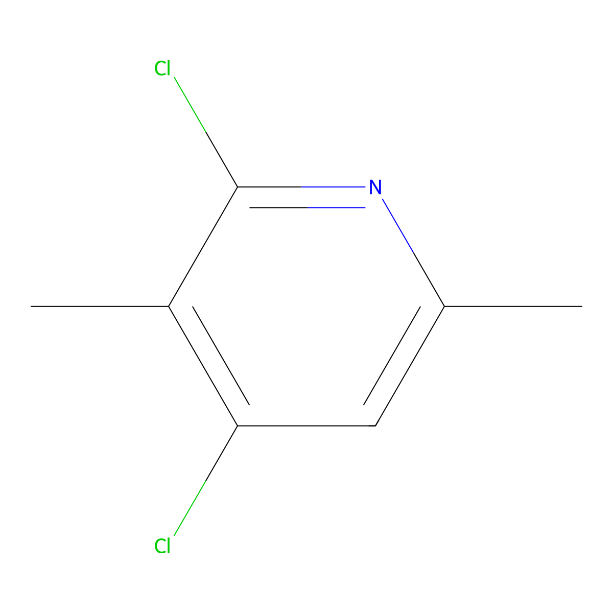 2,4-Dichloro-3,6-dimethylpyridine molecular structure, CAS 83791-90-6