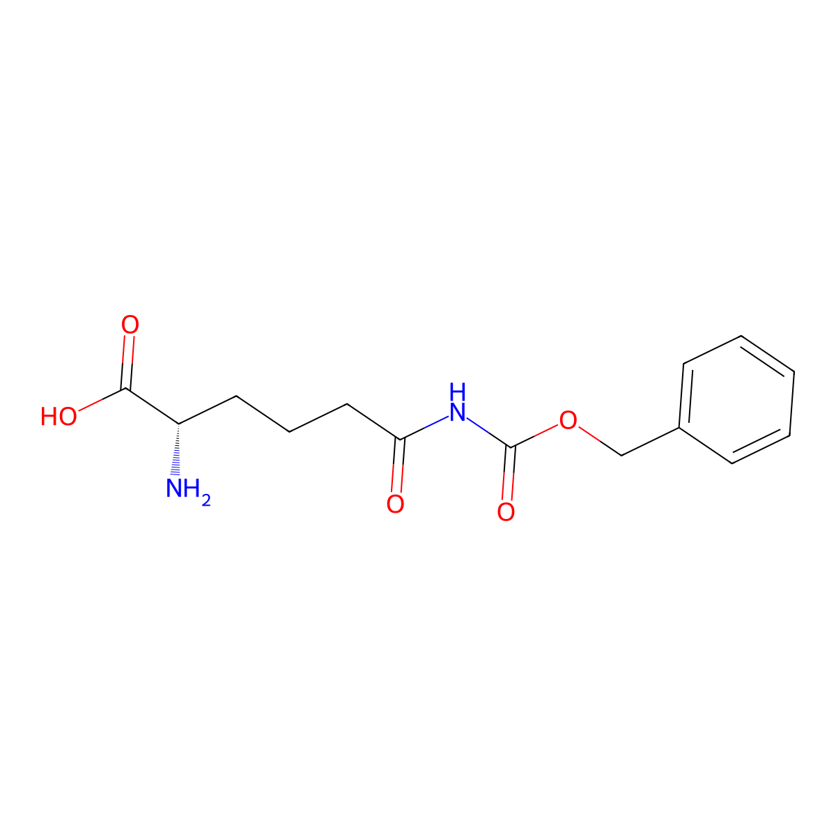 (S)-2-Amino-6-(benzyloxycarbonylamino)-6-oxohexanoic acid molecular structure, CAS 83793-27-5