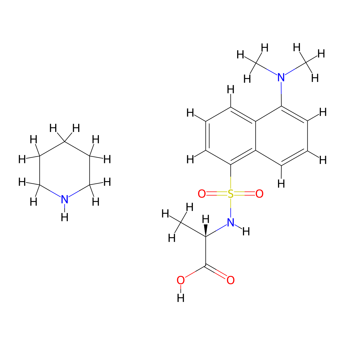 Einecs 280-875-5 molecular structure, CAS 83803-56-9