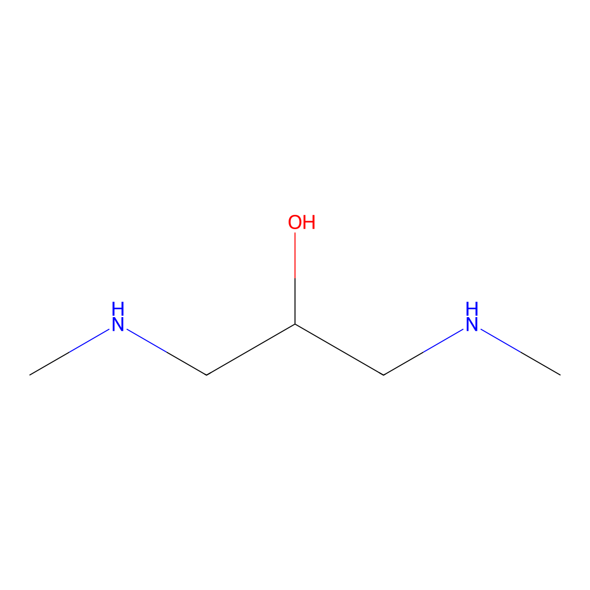 1,3-Bis(methylamino)propan-2-ol molecular structure, CAS 83804-96-0